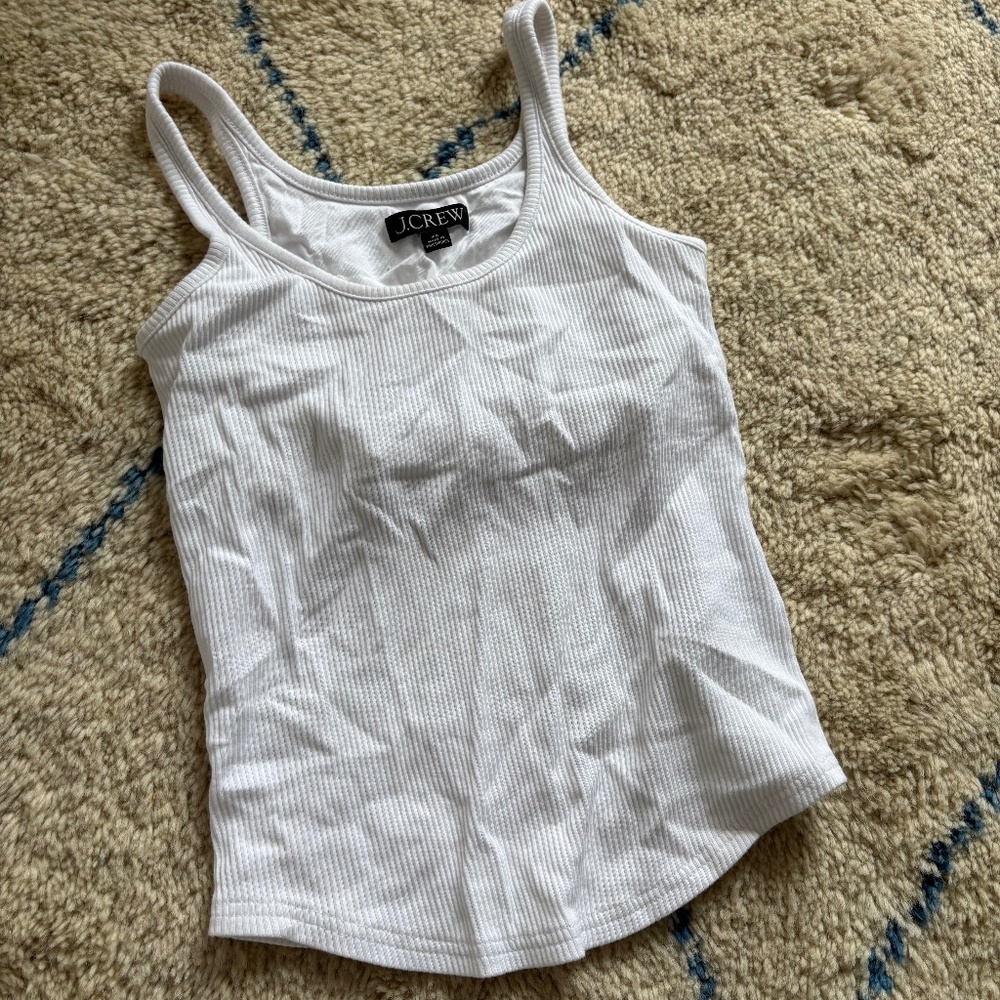 J. Crew Ribbed Tank Top